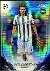Arsen Zakharyan [Aqua Prism Refractor] #141 Soccer Cards 2023 Topps Chrome UEFA Club Prices
