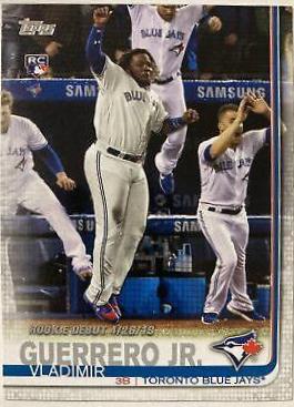Vladimir Guerrero Jr. #US62 Baseball Cards 2019 Topps Update
