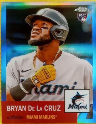 Bryan De La Cruz #178 Baseball Cards 2022 Topps Chrome Platinum Anniversary