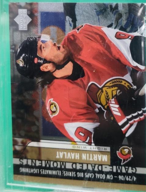 Martin Havlat #GD33 2006-07 Upper Deck Hockey Game Dated Moments