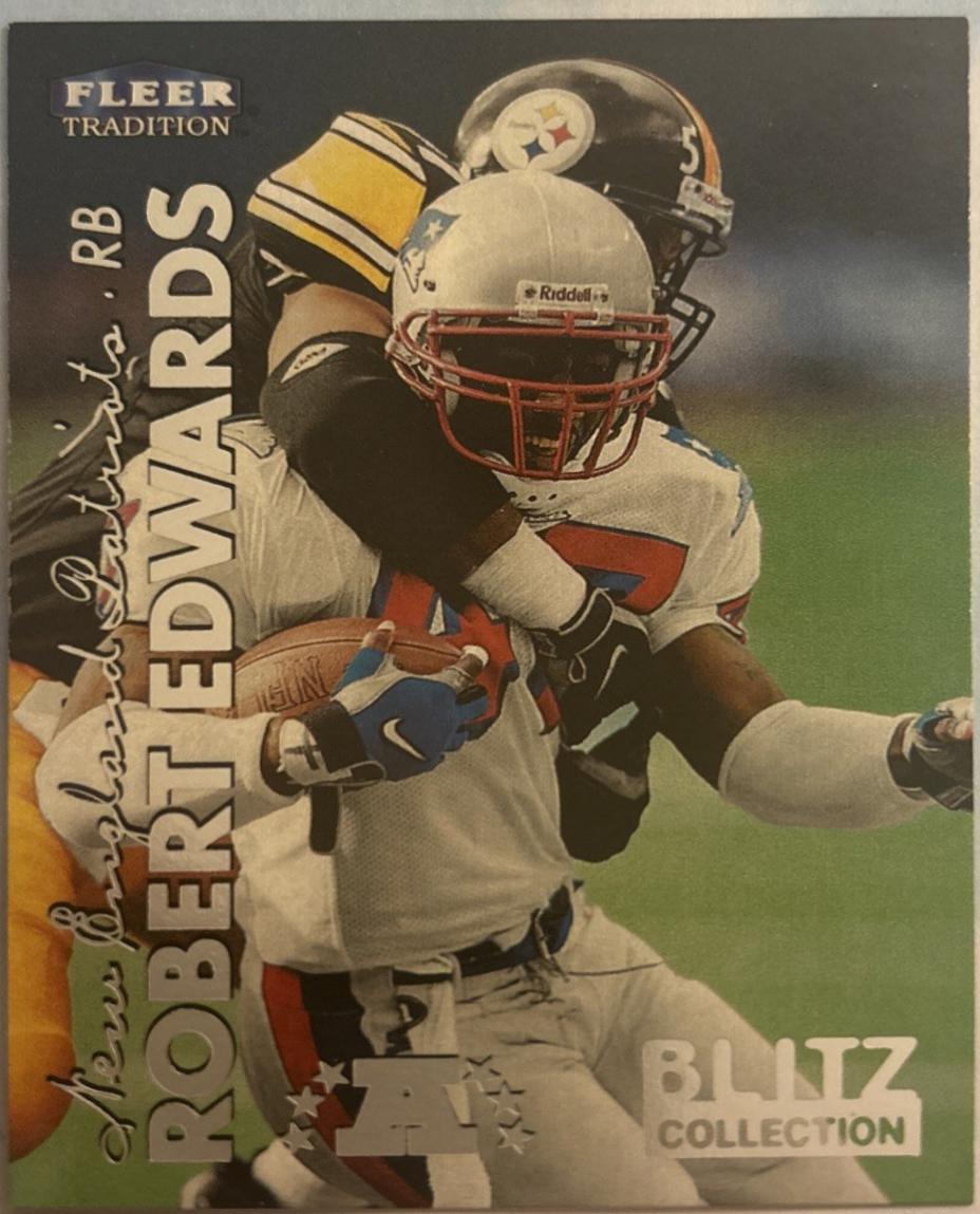 Robert Edwards #92 1999 Fleer Tradition Blitz Collection Football