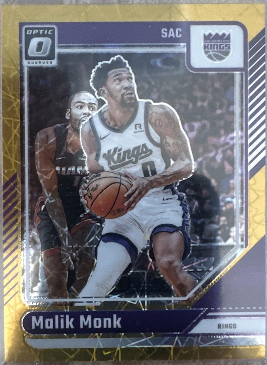 Malik Monk [Gold Velocity] #17
