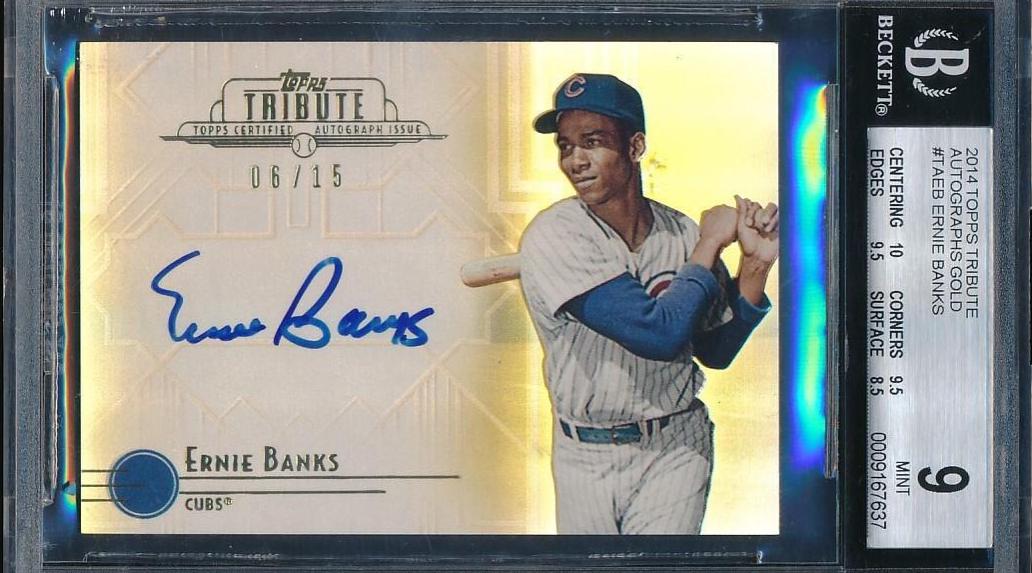 Ernie Banks [Gold] #TA-EB