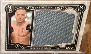 Georges St Pierre [Ruby] #17 Ufc Cards 2017 Topps UFC Museum Collection