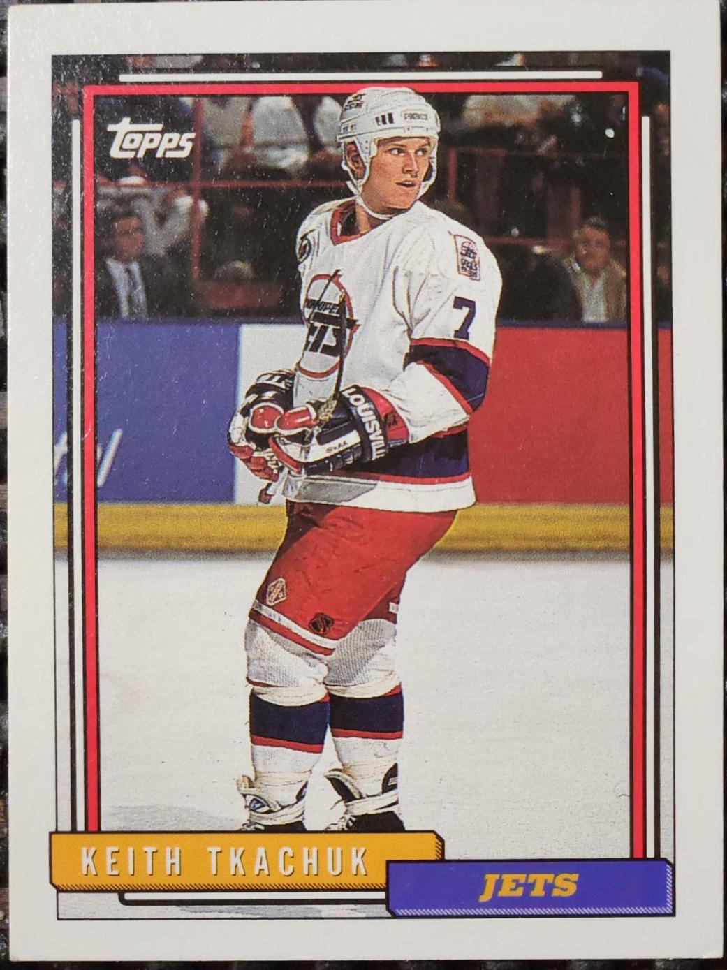 Keith Tkachuk #102 1992-93 Topps Hockey