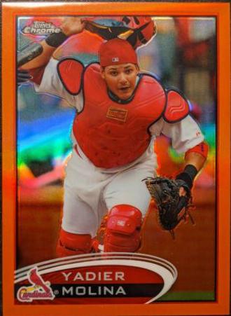 Yadier Molina [Orange Refractor] #97