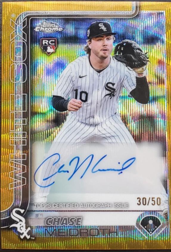 Chase Meidroth [Gold Wave Refractor] #AC-CME