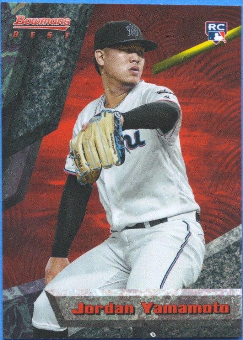 Jordan Yamamoto #42 Baseball Cards 2020 Topps Throwback Thursday