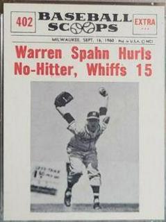 Warren Spahn Hurls No Hitter
