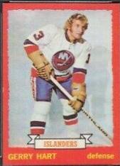 Gerry Hart #34 Hockey Cards 1973 O-Pee-Chee