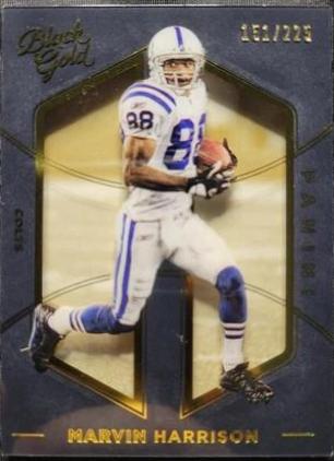 Marvin Harrison #76 Football Cards 2016 Panini Black Gold