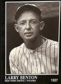 Larry Benton #182 1991 Conlon Collection Baseball