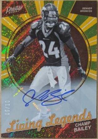 Champ Bailey [Autograph Gold] #LL-8