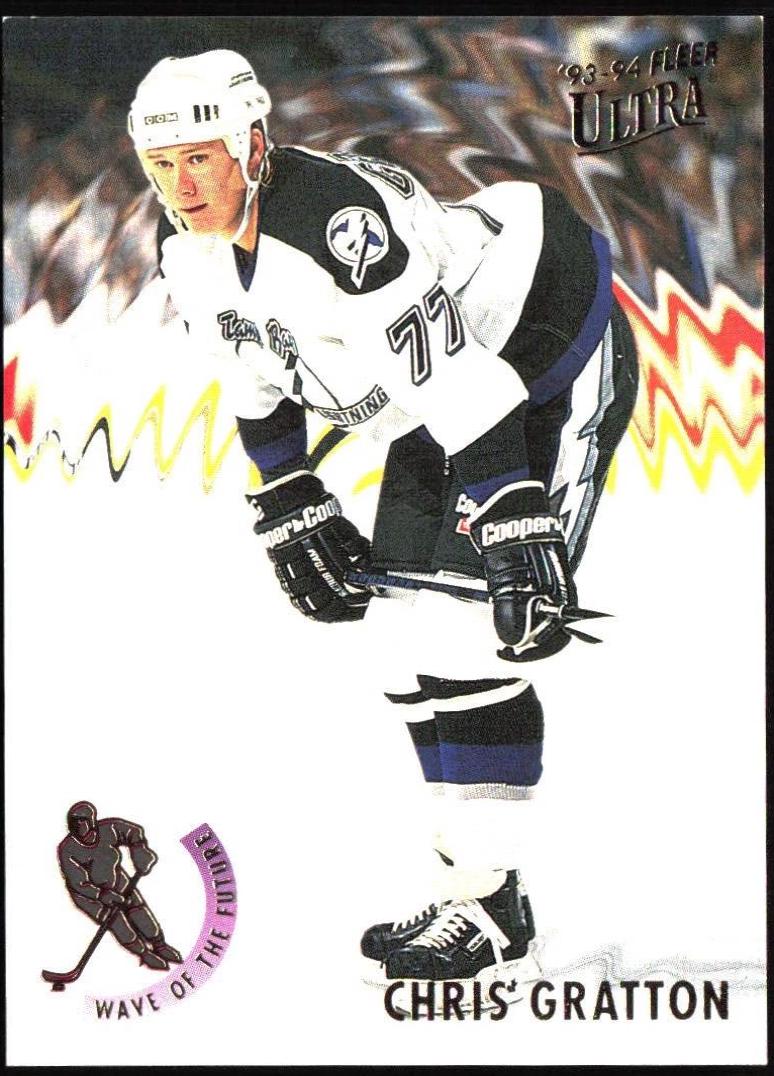 Chris Gratton #5 1993-94 Ultra Hockey Wave of the Future