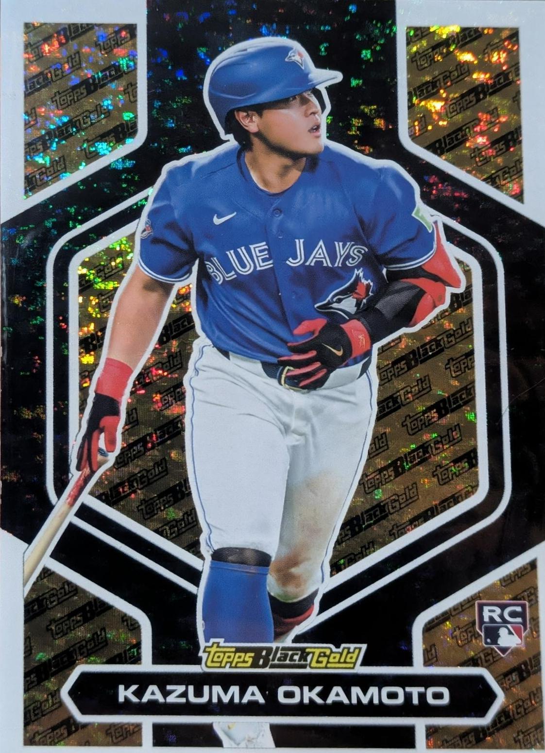 Kazuma Okamoto #BG-4 2026 Topps Update Black Gold Baseball