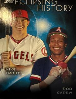 Mike Trout/Rod Carew