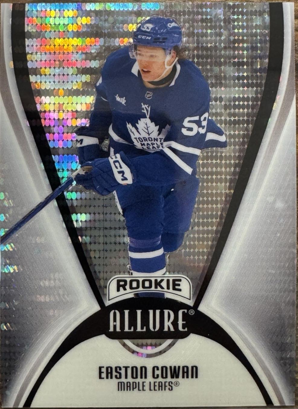 Easton Cowan #AR-EC 2025 Upper Deck Allure Hockey