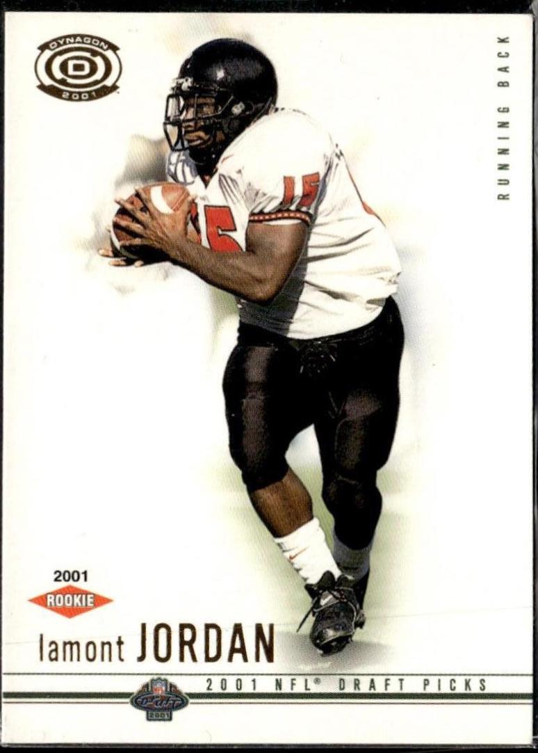 LaMont Jordan #104 2001 Pacific Dynagon Football