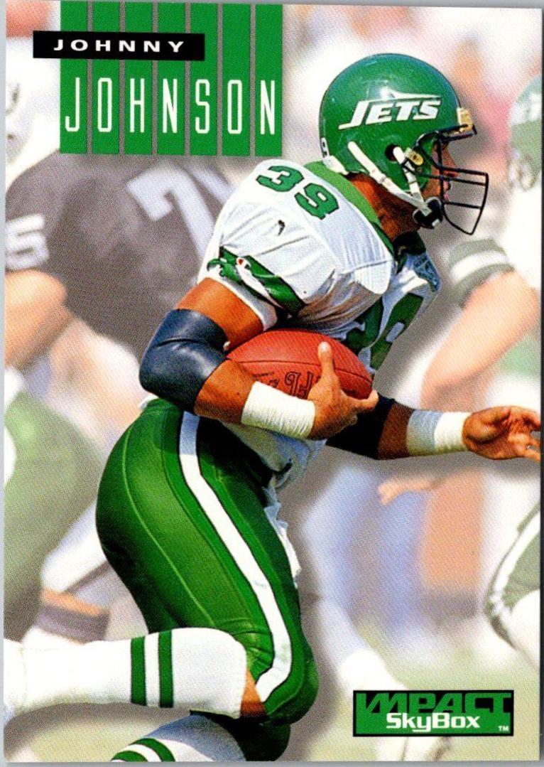 Johnny Johnson #196 Football Cards 1994 Skybox Impact
