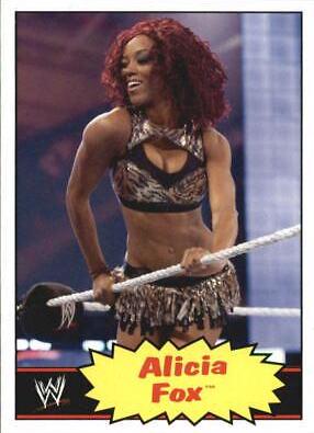 Alicia Fox #4 Wrestling Cards 2012 Topps Heritage WWE
