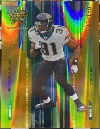 Scott Starks #138 2005 Leaf Rookies & Stars Longevity Football