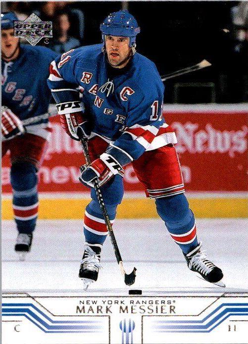 Mark Messier #114 Hockey Cards 2001 Upper Deck