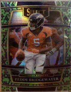 Teddy Bridgewater [Green Black Snakeskin] #12