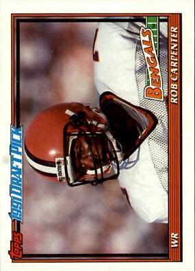 Rob Carpenter #244 Football Cards 1991 Topps