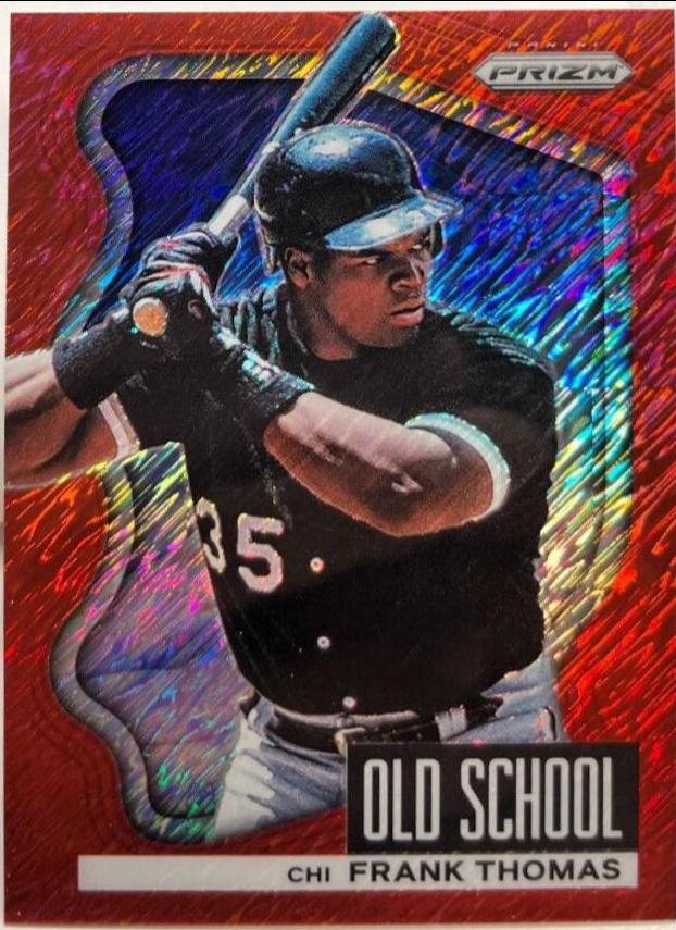Frank Thomas [Red Shimmer Prizm] #OS-3