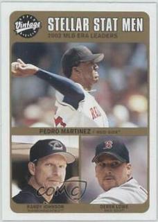Derek Lowe, Pedro Martinez, Randy Johnson