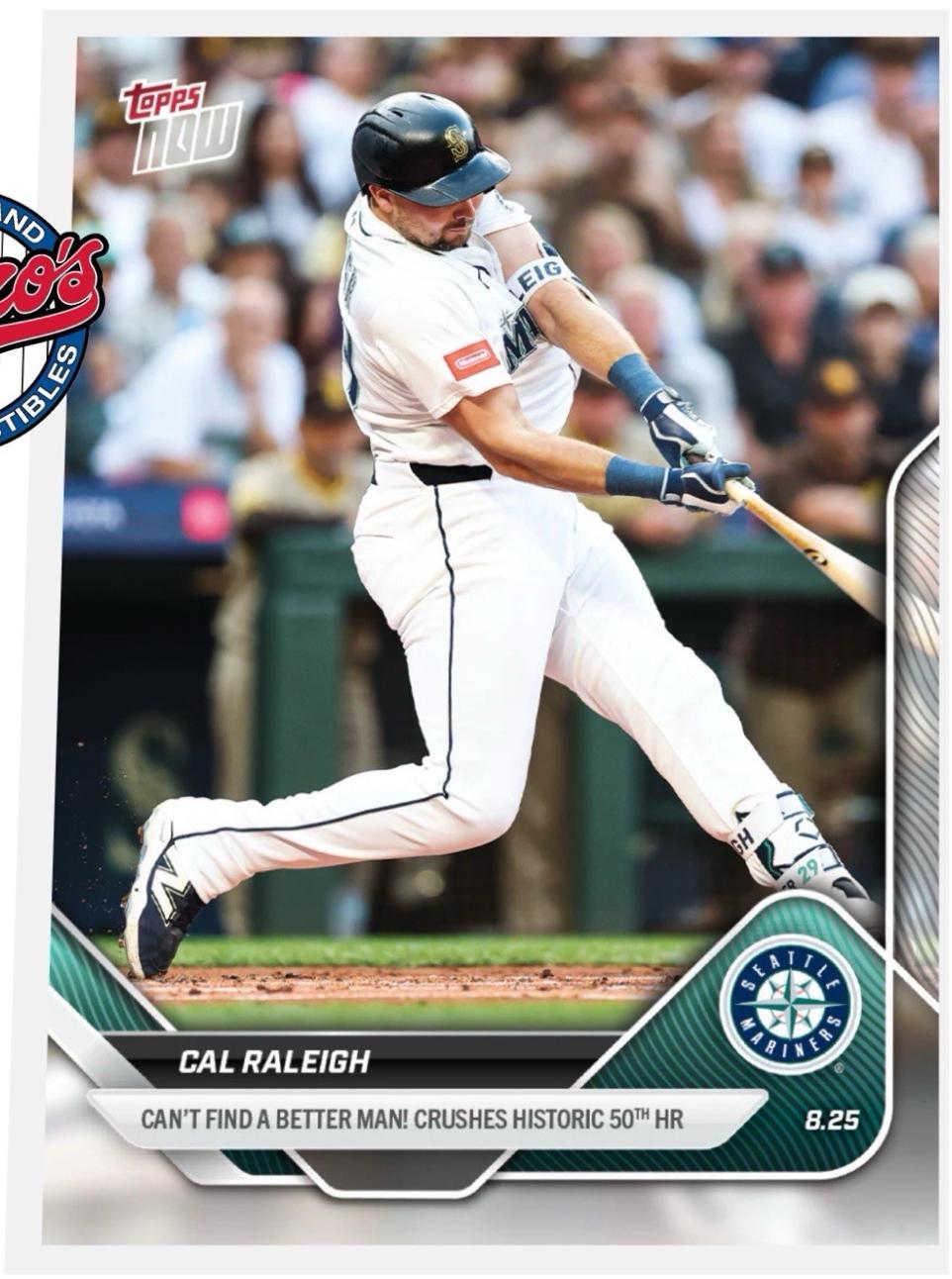 Cal Raleigh #609 Prices | 2025 Topps Now | Baseball Cards
