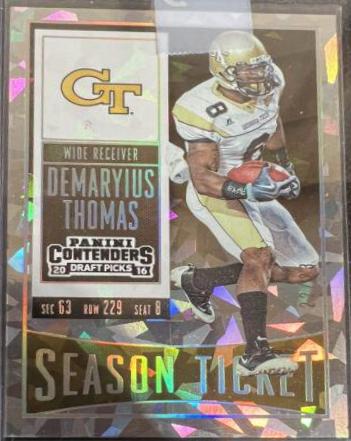 Demaryius Thomas [Cracked Ice Ticket] #16