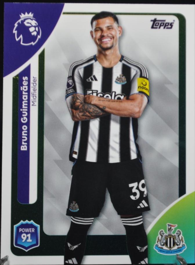 Bruno Guimaraes #227 2025 Topps Premier League