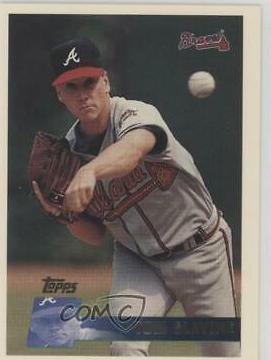 Tom Glavine #262 1996 Topps Baseball