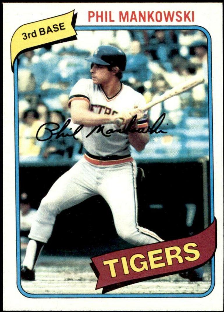 1980 Topps Phil Mankowski #216 card