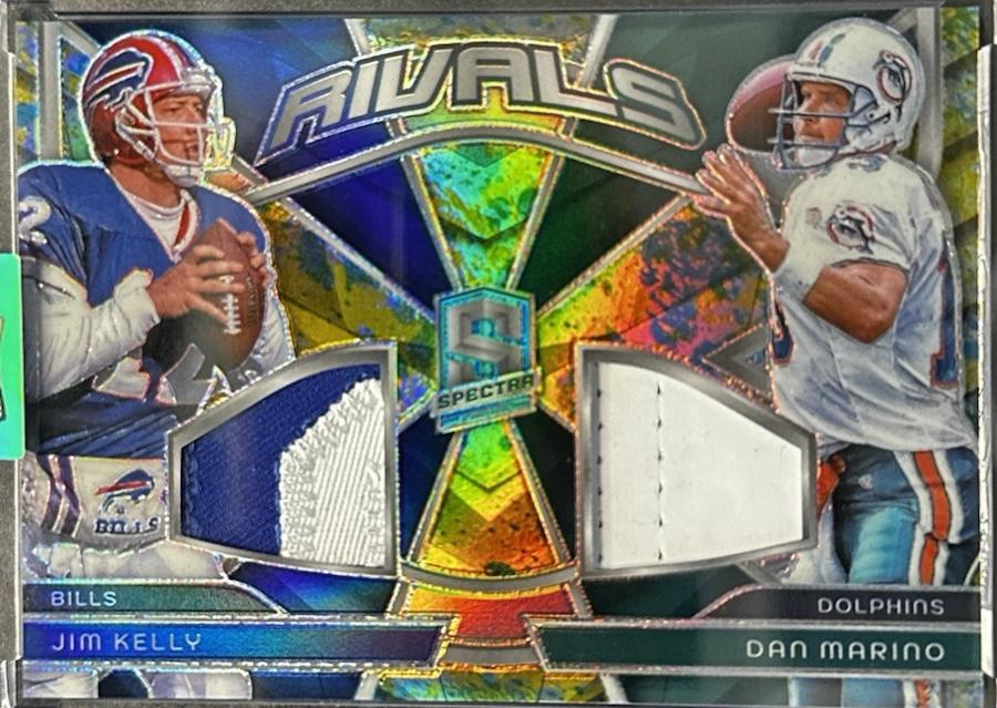 Dan Marino / Jim Kelly [Splatter Neon] #RVL-JKDM