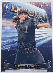 Rhett Lowder [Refractor] #D-10 Baseball Cards 2025 Topps Finest Debut Prices