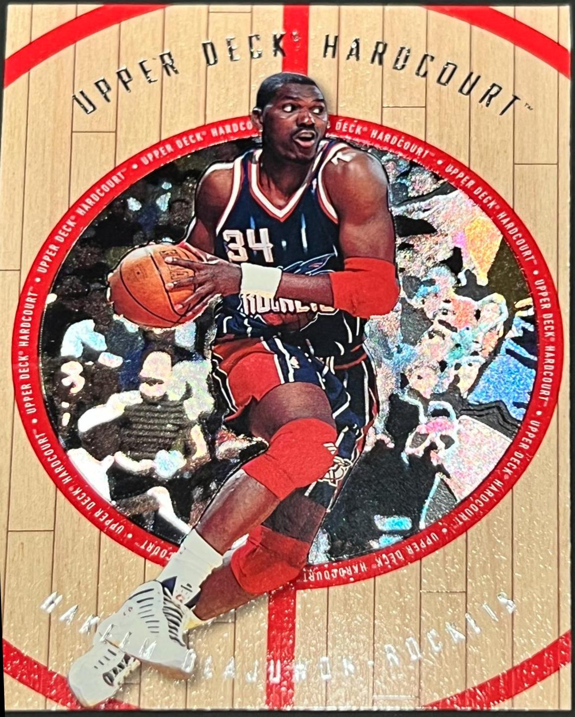 Hakeem Olajuwon #46 1998 Upper Deck Hardcourt Basketball