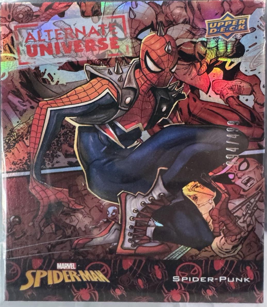 Spider-Punk #AU-3 Marvel 2024 Upper Deck Spider-Man Alternate Universe
