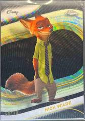 Nick Wilde [Black Wave] #167 Prices | 2025 Topps Chrome Disney