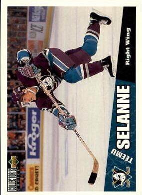 Teemu Selanne #2 Hockey Cards 1996 Collector's Choice