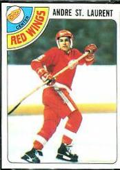 Andre St. Laurent #32 Hockey Cards 1978 Topps