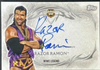 Razor Ramon #UA-RR Wrestling Cards 2015 Topps WWE Undisputed Autographs