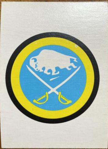 Sabres Logo #324 Hockey Cards 1977 O-Pee-Chee
