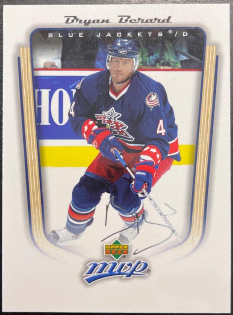 Bryan Berard #120 Hockey Cards 2005 Upper Deck MVP