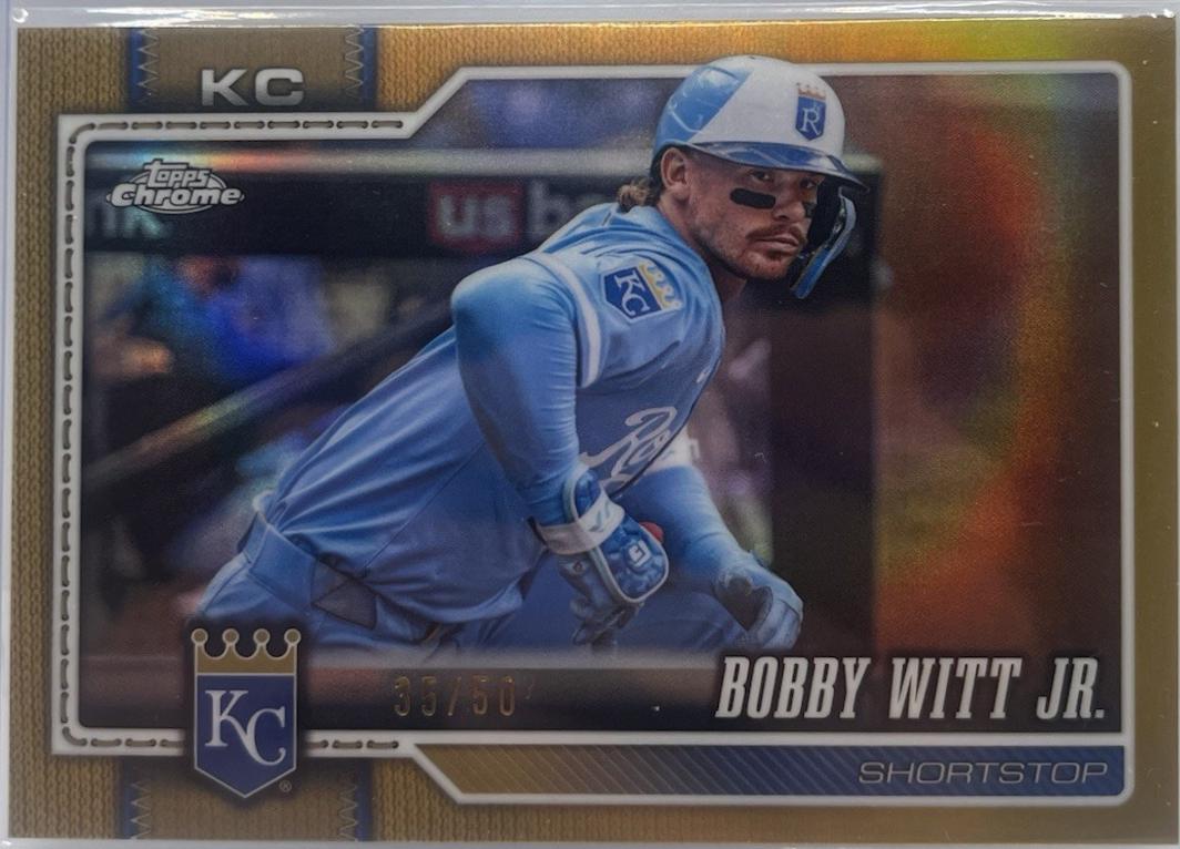 2026 Bobby Witt Jr. [Gold Image Variation] #12