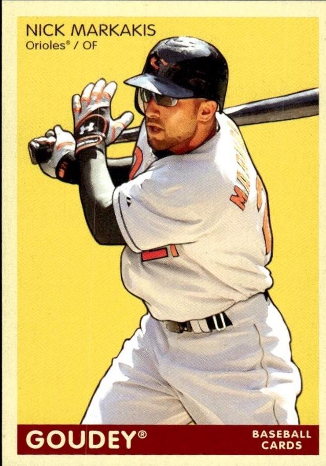 Nick Markakis #18 Baseball Cards 2009 Upper Deck Goudey