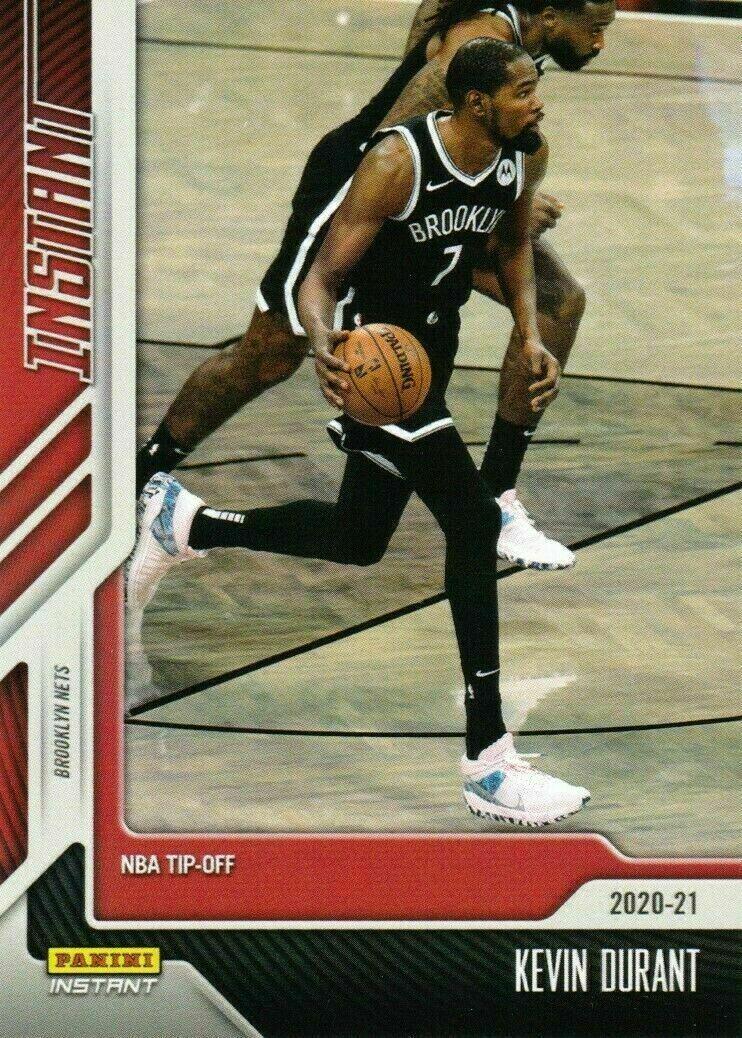 Kevin Durant #13 Basketball Cards 2020 Panini Instant