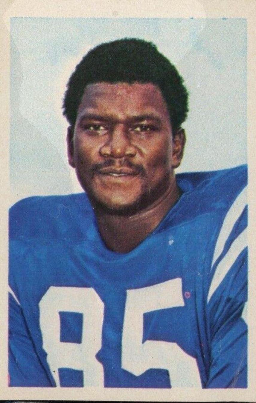 Roy Hilton #20 Football Cards 1972 NFLPA Wonderful World Stamps