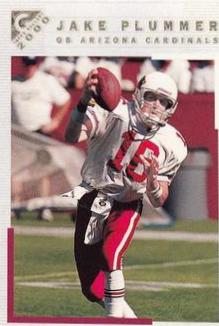 Jake Plummer #14 Football Cards 2000 Topps Gallery